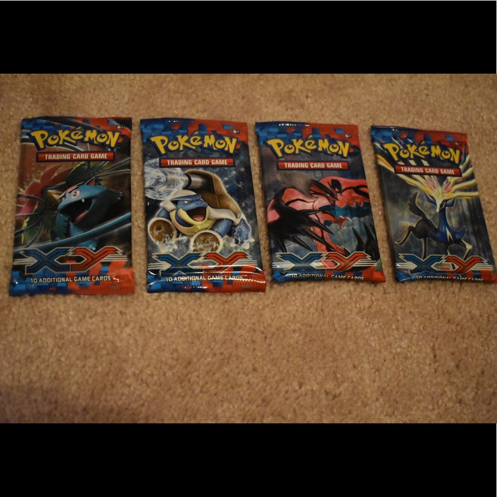 Pokémon XY Trading Cards [4 Pack]